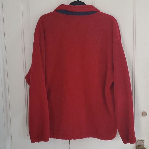 Columbia Vintage Red Fleece Pullover - Picture 7 of 7